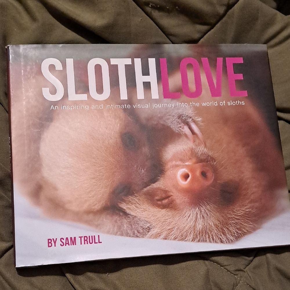 Sloth Photography Book by Inkshares